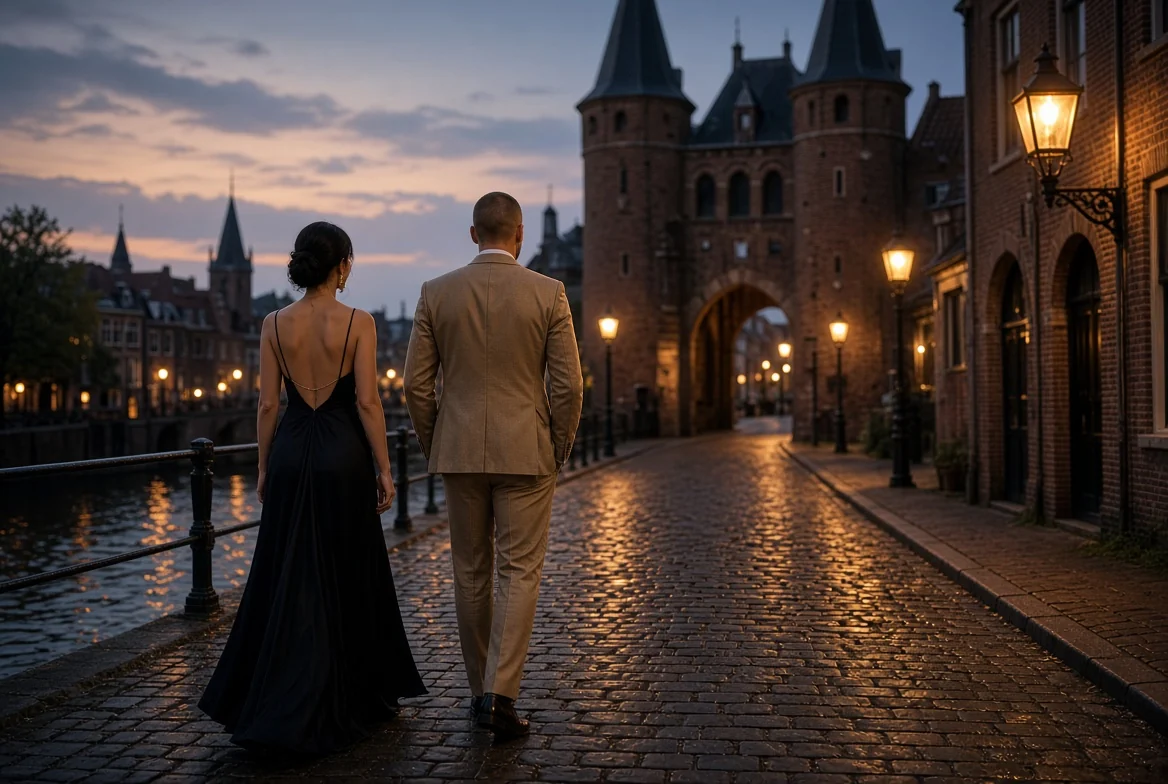 High-class gigolo Overijssel – avondwandeling in Zwolle met Milan